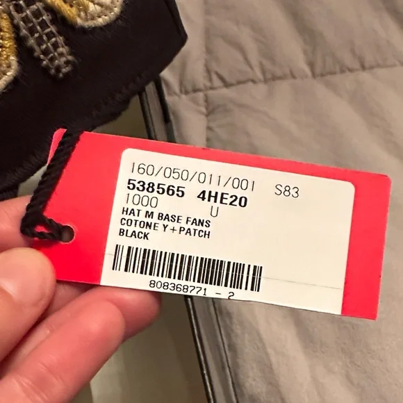 Gucci NY Yankees Embroidered Butterfly Baseball Cap - Picture 3 of 5